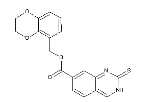 2-thioxo-3H-quinazoline-7-carboxylic Acid 2,3-dihydro-1,4-benzodioxin-5-ylmethyl Ester