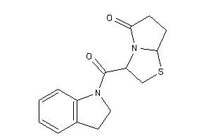 3-(indoline-1-carbonyl)-3,6,7,7a-tetrahydro-2H-pyrrolo[2,1-b]thiazol-5-one