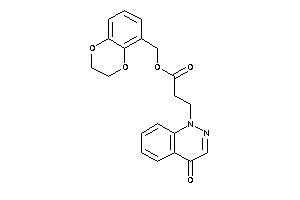 Image of 3-(4-ketocinnolin-1-yl)propionic Acid 2,3-dihydro-1,4-benzodioxin-5-ylmethyl Ester