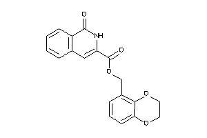 1-keto-2H-isoquinoline-3-carboxylic Acid 2,3-dihydro-1,4-benzodioxin-5-ylmethyl Ester