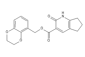 Image of 2-keto-1,5,6,7-tetrahydro-1-pyrindine-3-carboxylic Acid 2,3-dihydro-1,4-benzodioxin-5-ylmethyl Ester