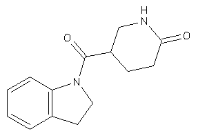 5-(indoline-1-carbonyl)-2-piperidone