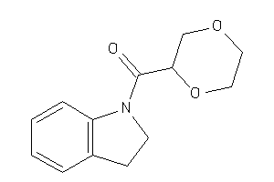 Image of 1,4-dioxan-2-yl(indolin-1-yl)methanone