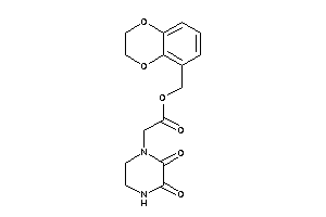 2-(2,3-diketopiperazino)acetic Acid 2,3-dihydro-1,4-benzodioxin-5-ylmethyl Ester