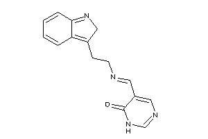 5-[2-(2H-indol-3-yl)ethyliminomethyl]-1H-pyrimidin-6-one