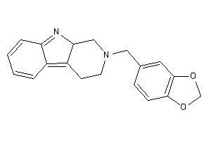 2-piperonyl-1,3,4,9a-tetrahydro-$b-carboline