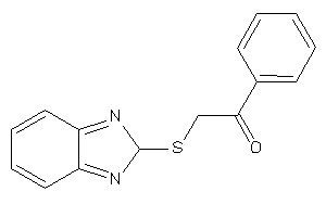 2-(2H-benzimidazol-2-ylthio)-1-phenyl-ethanone