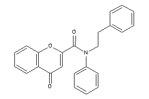 4-keto-N-phenethyl-N-phenyl-chromene-2-carboxamide