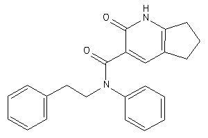 2-keto-N-phenethyl-N-phenyl-1,5,6,7-tetrahydro-1-pyrindine-3-carboxamide