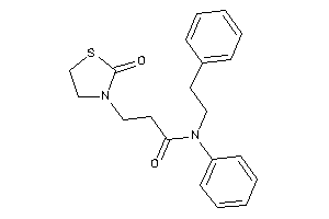 3-(2-ketothiazolidin-3-yl)-N-phenethyl-N-phenyl-propionamide