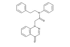 2-(4-ketocinnolin-1-yl)-N-phenethyl-N-phenyl-acetamide