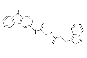 3-(2H-indol-3-yl)propionic Acid [2-(9H-carbazol-3-ylamino)-2-keto-ethyl] Ester