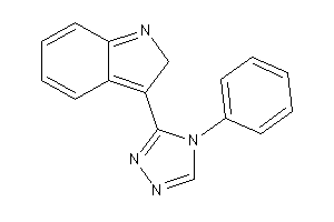 3-(4-phenyl-1,2,4-triazol-3-yl)-2H-indole