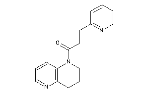 1-(3,4-dihydro-2H-1,5-naphthyridin-1-yl)-3-(2-pyridyl)propan-1-one