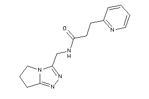 N-(6,7-dihydro-5H-pyrrolo[2,1-c][1,2,4]triazol-3-ylmethyl)-3-(2-pyridyl)propionamide