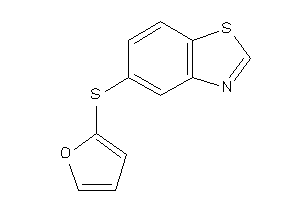 Image of 5-(2-furylthio)-1,3-benzothiazole