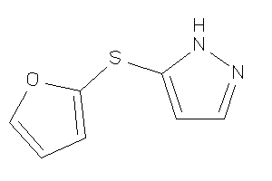 5-(2-furylthio)-1H-pyrazole