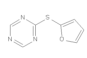 2-(2-furylthio)-s-triazine