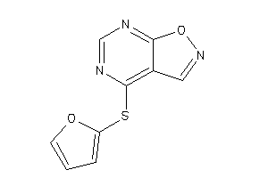 4-(2-furylthio)isoxazolo[5,4-d]pyrimidine