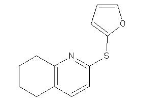 Image of 2-(2-furylthio)-5,6,7,8-tetrahydroquinoline