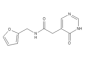 N-(2-furfuryl)-2-(6-keto-1H-pyrimidin-5-yl)acetamide