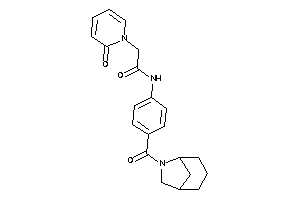 Image of N-[4-(6-azabicyclo[3.2.1]octane-6-carbonyl)phenyl]-2-(2-keto-1-pyridyl)acetamide