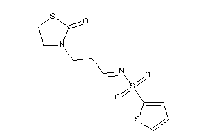 N-[3-(2-ketothiazolidin-3-yl)propylidene]thiophene-2-sulfonamide