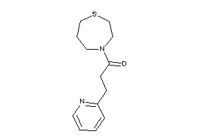 3-(2-pyridyl)-1-(1,4-thiazepan-4-yl)propan-1-one