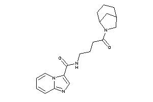 Image of N-[4-(6-azabicyclo[3.2.1]octan-6-yl)-4-keto-butyl]imidazo[1,2-a]pyridine-3-carboxamide