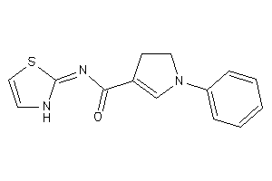 1-phenyl-N-(4-thiazolin-2-ylidene)-2-pyrroline-3-carboxamide