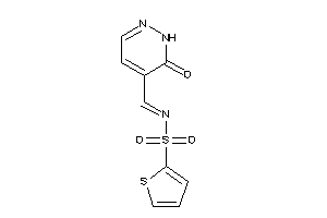 N-[(6-keto-1H-pyridazin-5-yl)methylene]thiophene-2-sulfonamide