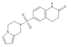 6-(3,4-dihydro-1H-pyrrolo[1,2-a]pyrazin-2-ylsulfonyl)-3,4-dihydrocarbostyril