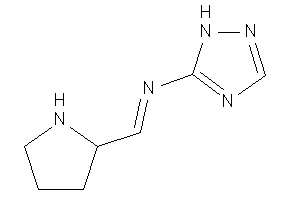 Pyrrolidin-2-ylmethylene(1H-1,2,4-triazol-5-yl)amine