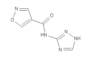 N-(1H-1,2,4-triazol-3-yl)isoxazole-4-carboxamide