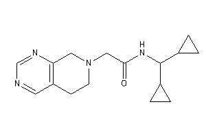 N-(dicyclopropylmethyl)-2-(6,8-dihydro-5H-pyrido[3,4-d]pyrimidin-7-yl)acetamide