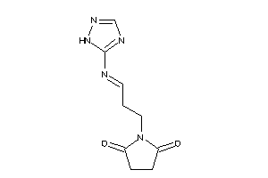 1-[3-(1H-1,2,4-triazol-5-ylimino)propyl]pyrrolidine-2,5-quinone