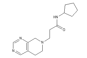 N-cyclopentyl-3-(6,8-dihydro-5H-pyrido[3,4-d]pyrimidin-7-yl)propionamide