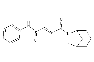 4-(6-azabicyclo[3.2.1]octan-6-yl)-4-keto-N-phenyl-but-2-enamide