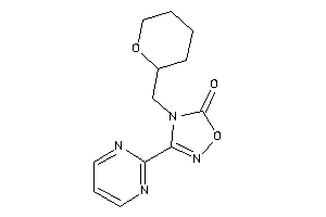 3-(2-pyrimidyl)-4-(tetrahydropyran-2-ylmethyl)-1,2,4-oxadiazol-5-one