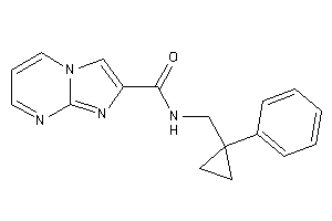 N-[(1-phenylcyclopropyl)methyl]imidazo[1,2-a]pyrimidine-2-carboxamide