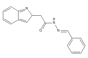 N-(benzalamino)-2-(2H-indol-2-yl)acetamide