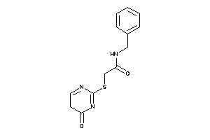 Image of N-benzyl-2-[(4-keto-5H-pyrimidin-2-yl)thio]acetamide