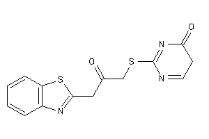 Image of 2-[[3-(1,3-benzothiazol-2-yl)-2-keto-propyl]thio]-5H-pyrimidin-4-one