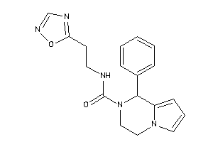 N-[2-(1,2,4-oxadiazol-5-yl)ethyl]-1-phenyl-3,4-dihydro-1H-pyrrolo[1,2-a]pyrazine-2-carboxamide