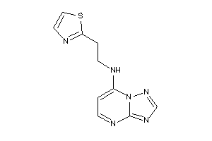 2-thiazol-2-ylethyl([1,2,4]triazolo[1,5-a]pyrimidin-7-yl)amine