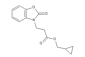 3-(2-keto-1,3-benzoxazol-3-yl)propionic Acid Cyclopropylmethyl Ester