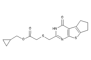 2-[(ketoBLAHyl)methylthio]acetic Acid Cyclopropylmethyl Ester