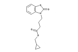 4-(2-keto-1,3-benzoxazol-3-yl)butyric Acid Cyclopropylmethyl Ester