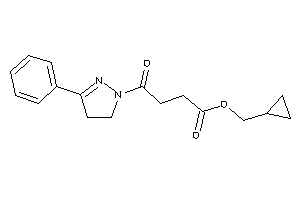 4-keto-4-(3-phenyl-2-pyrazolin-1-yl)butyric Acid Cyclopropylmethyl Ester