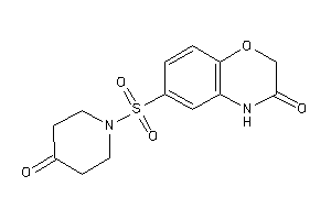 6-(4-ketopiperidino)sulfonyl-4H-1,4-benzoxazin-3-one